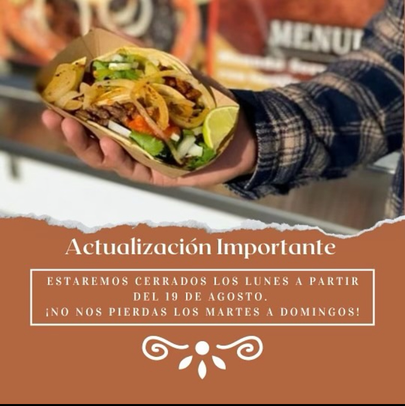 Menu La Casa De Esther Food Truck-1