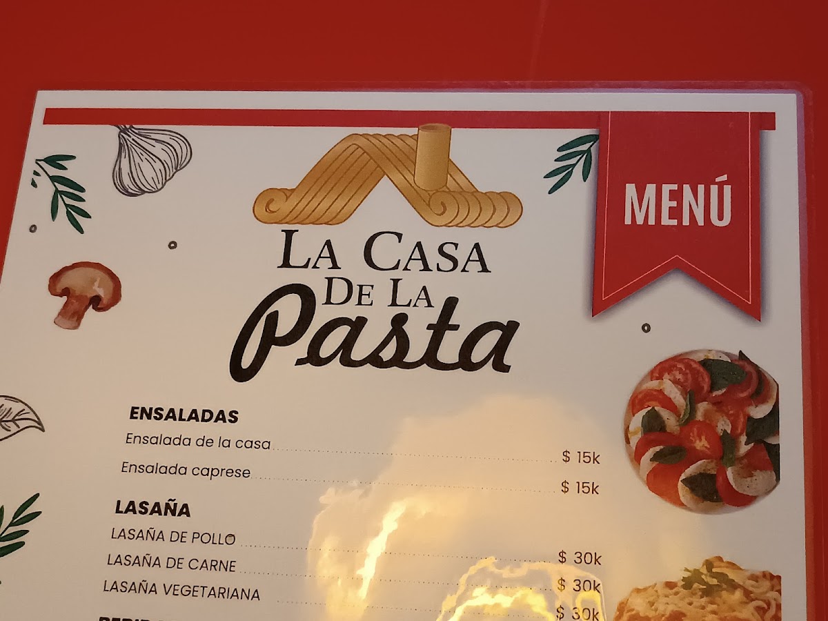 Menu La Casa De La Pasta-6