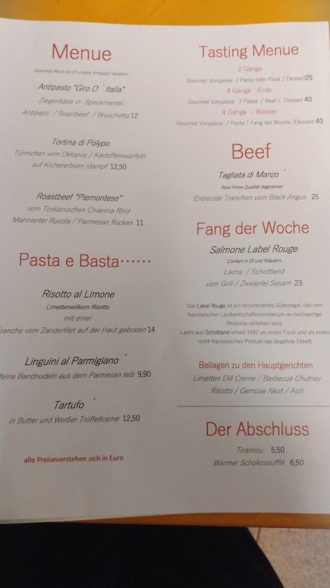 Menu La Casa Del Gusto-1
