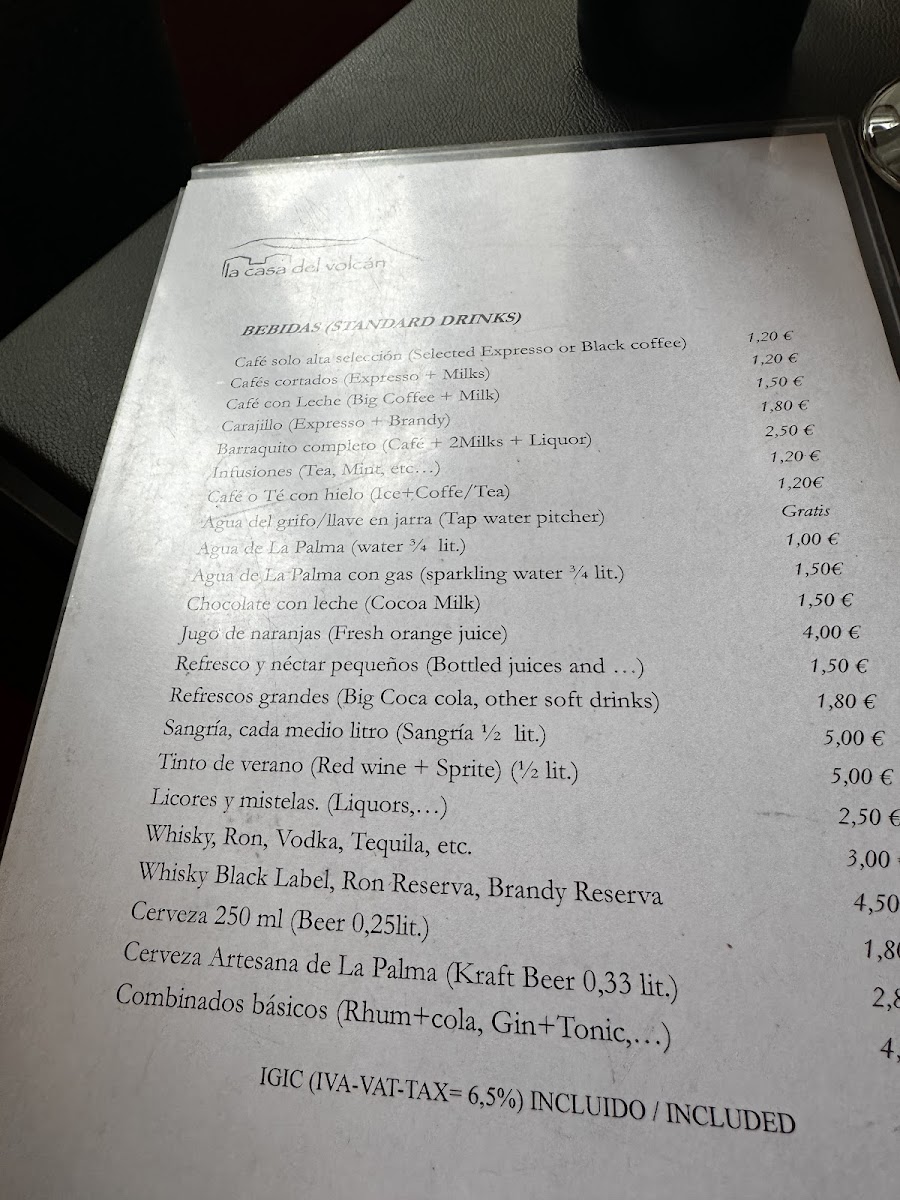 Menu La Casa Del Volcán-9
