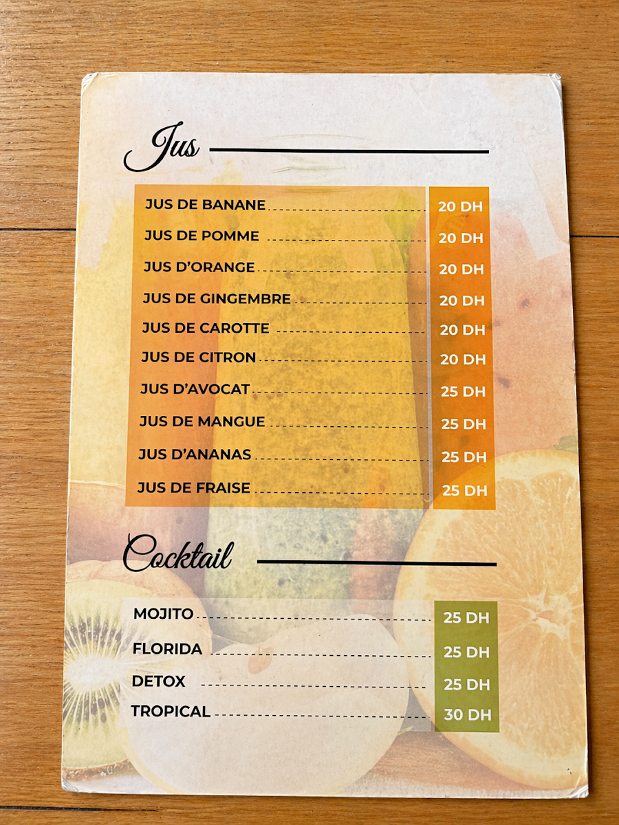 Menu La Casa Di Carta-2