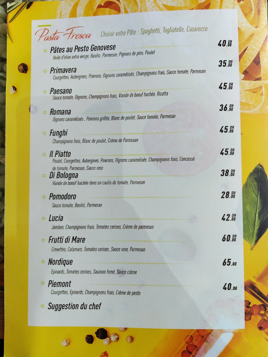 Menu La Casa Di Carta-7