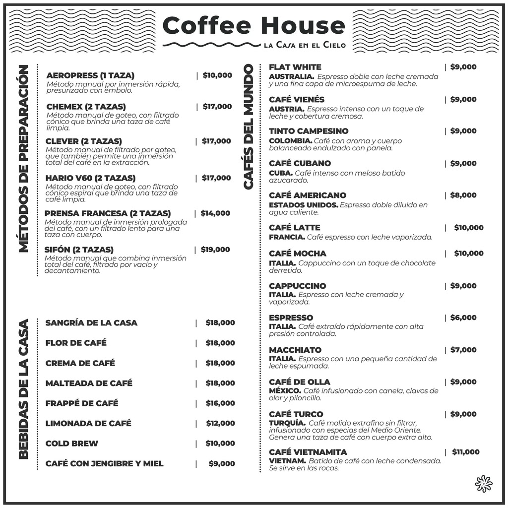 Menu La Casa En El Cielo-1