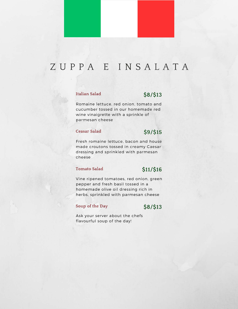 Menu La Casa Nostra Ristorante-2