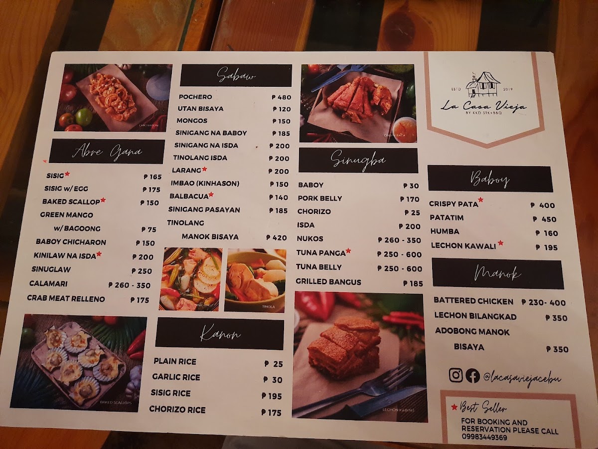 Menu La Casa Vieja-4