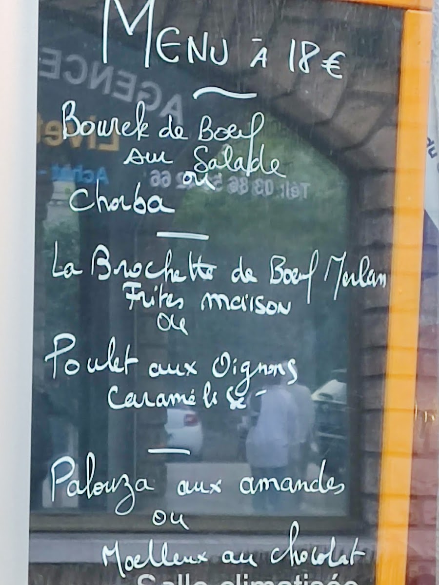 Menu La Casbah ( Ex Mouflon D'or) Farid Salhi-5