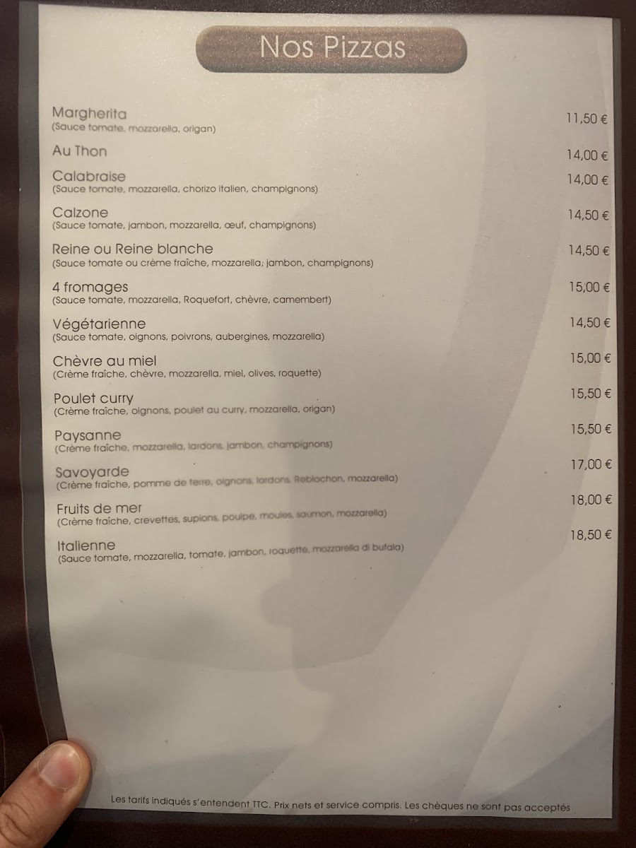 Menu La Cascade-4