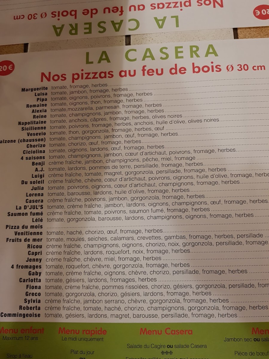 Menu La Casera-10