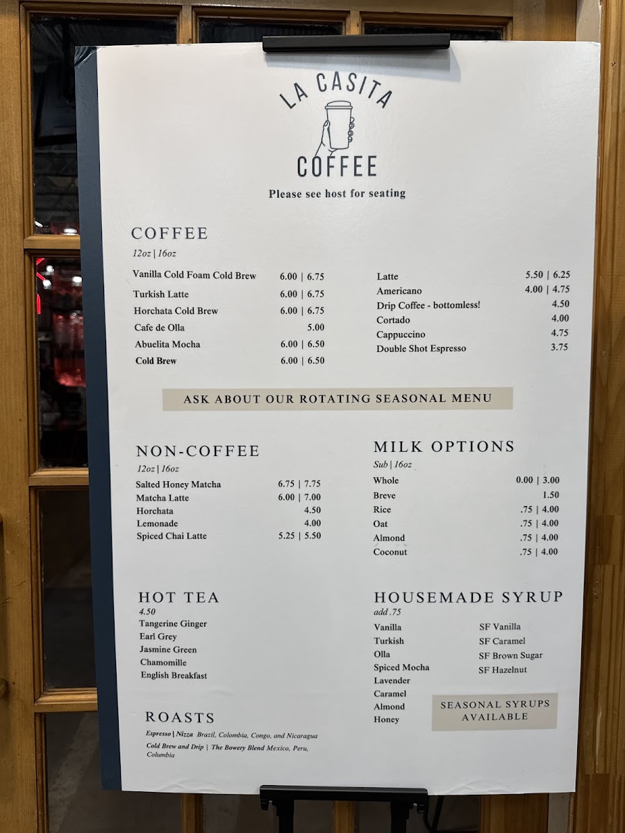 Menu La Casita Coffee-10