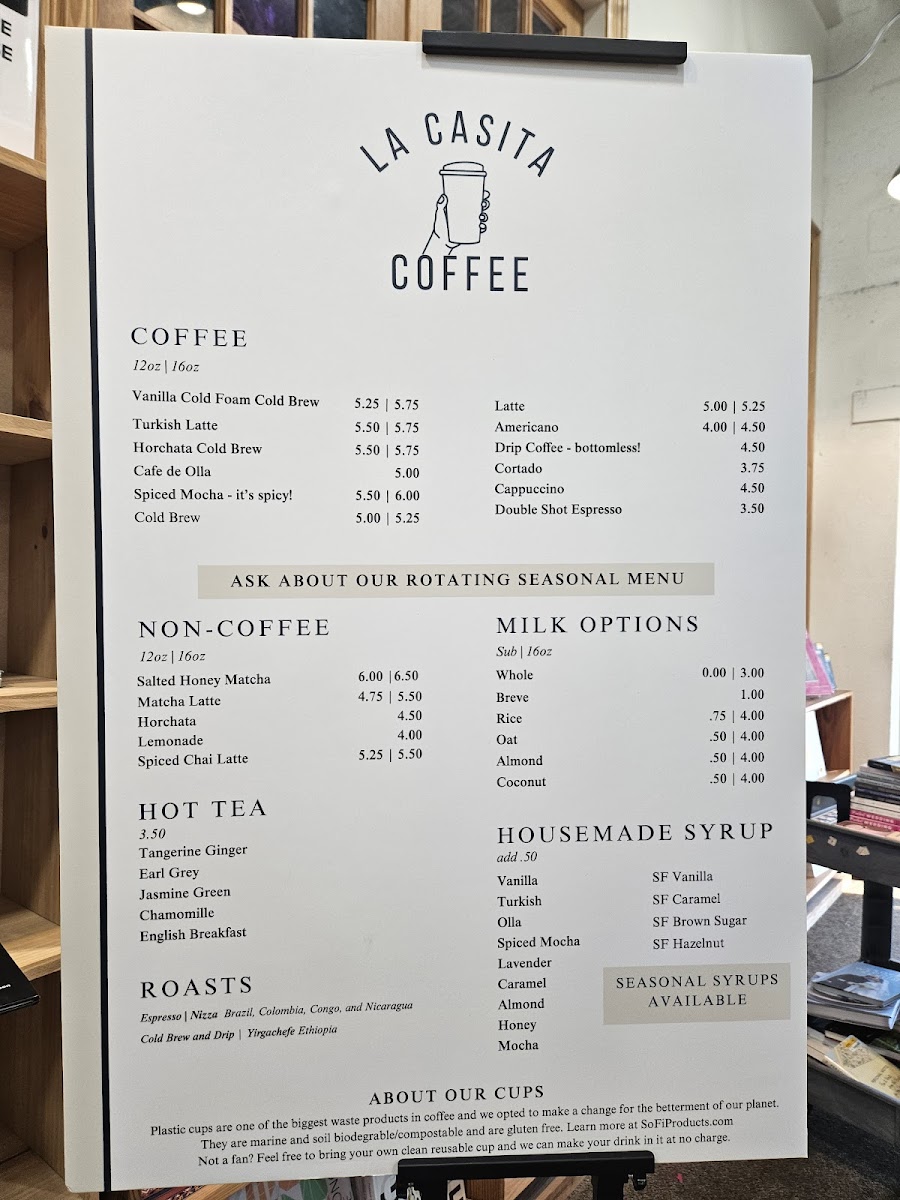 Menu La Casita Coffee-7