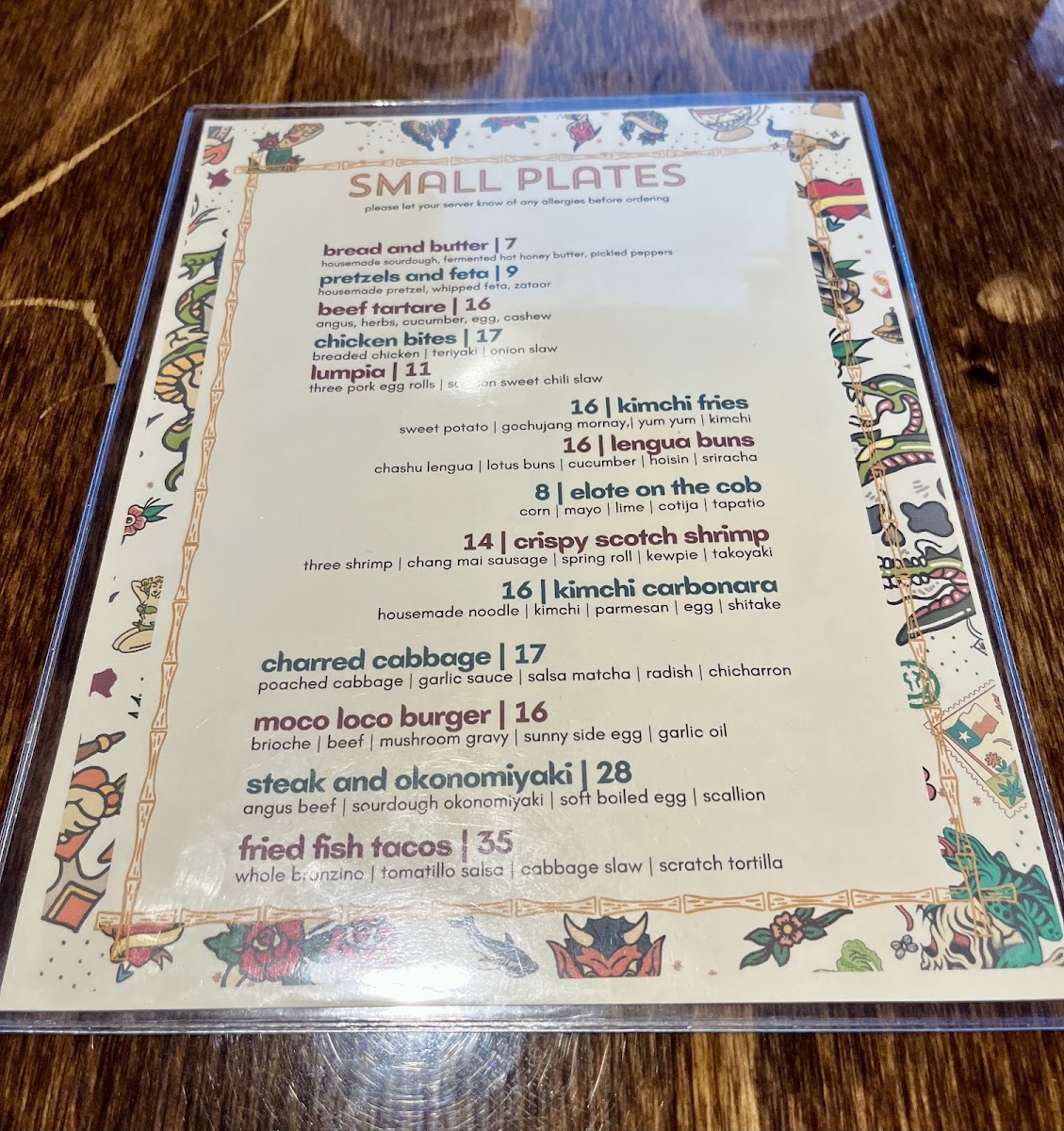 Menu La Casita Coffee-8