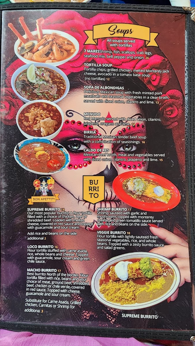 Menu La Catrina-1