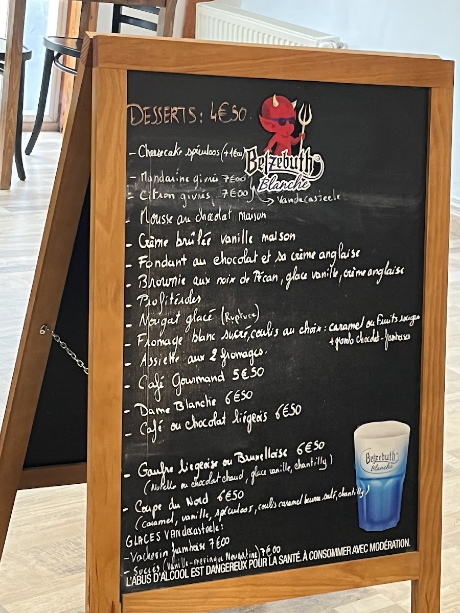 Menu La Chaumière-1