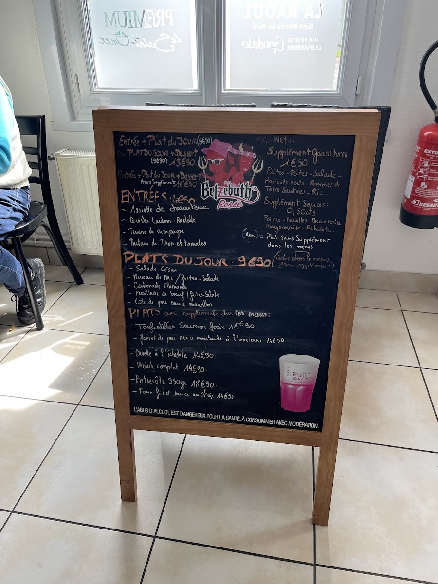 Menu La Chaumière-2