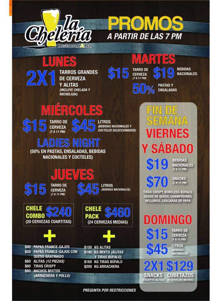 Menu La Chelería-2