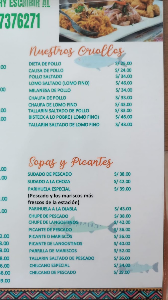 Menu La Choza Náutica San Miguel-5