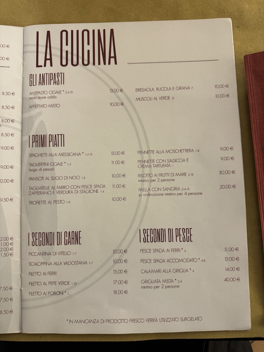 Menu La Cigale-3