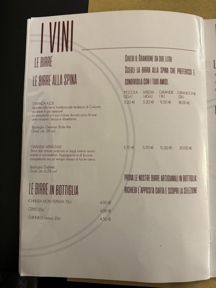 Menu La Cigale-8