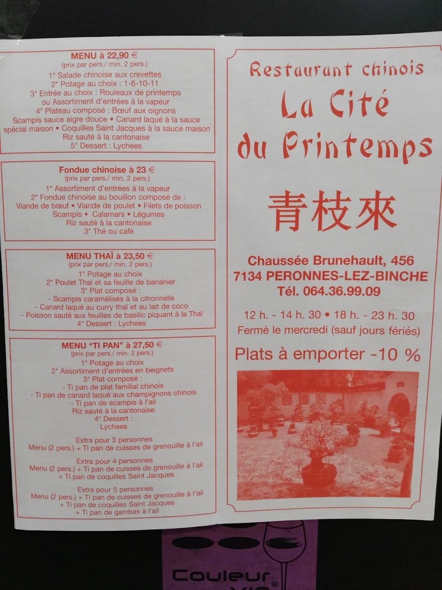 Menu La Cité Du Printemps-5