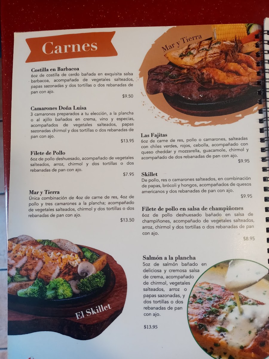 Menu La Cocina De Doña Luisa-1