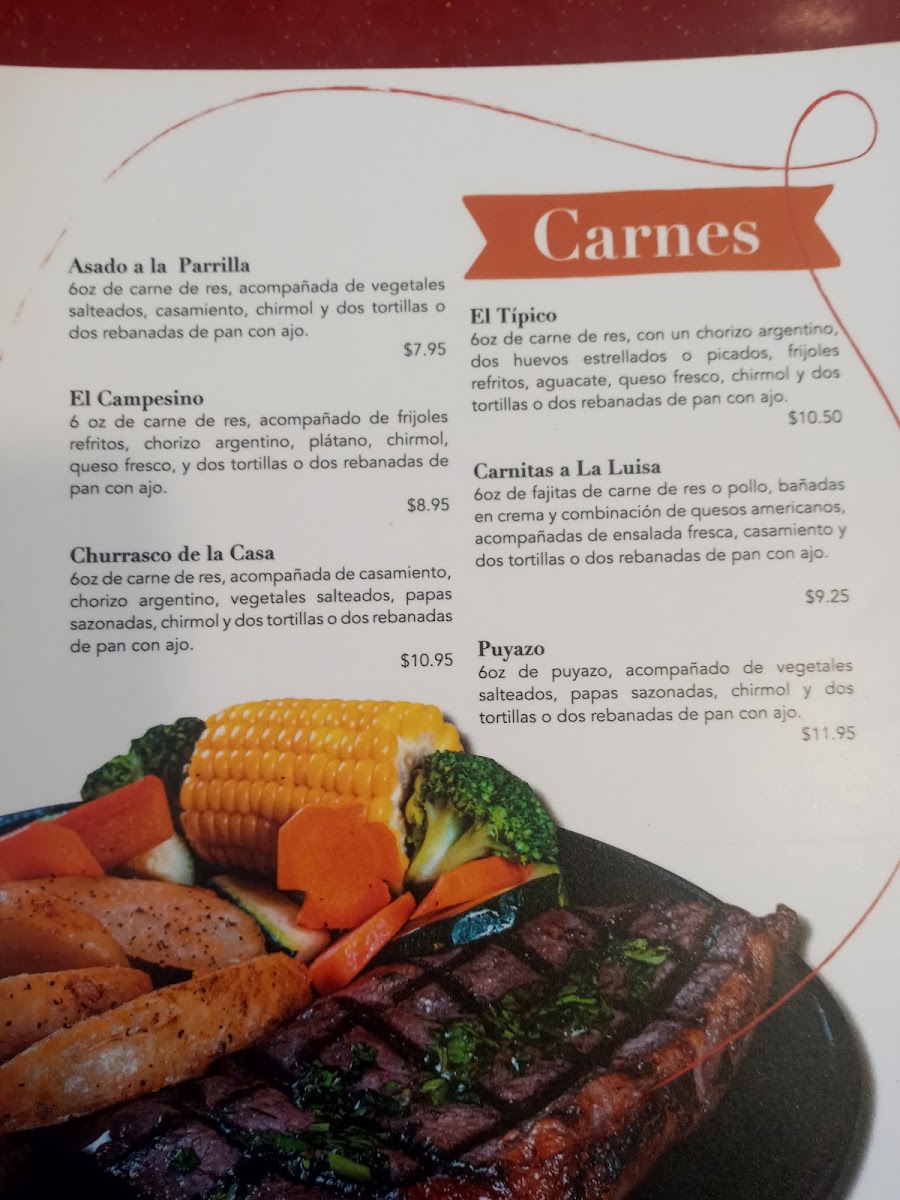 Menu La Cocina De Doña Luisa-2