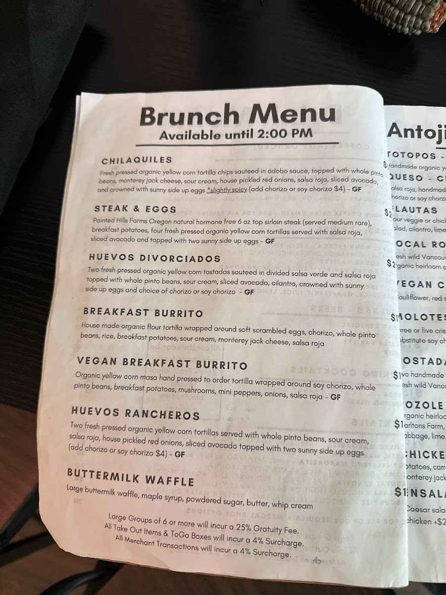 Menu La Cocina Port Townsend-5