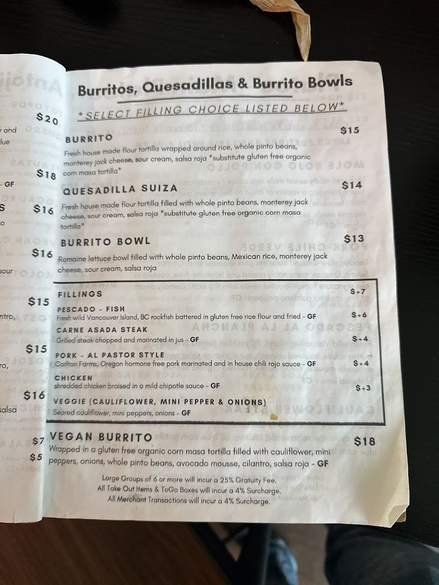 Menu La Cocina Port Townsend-8