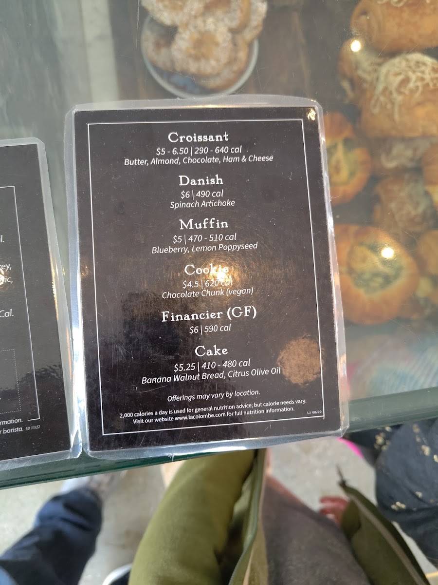 Menu La Colombe Coffee-5