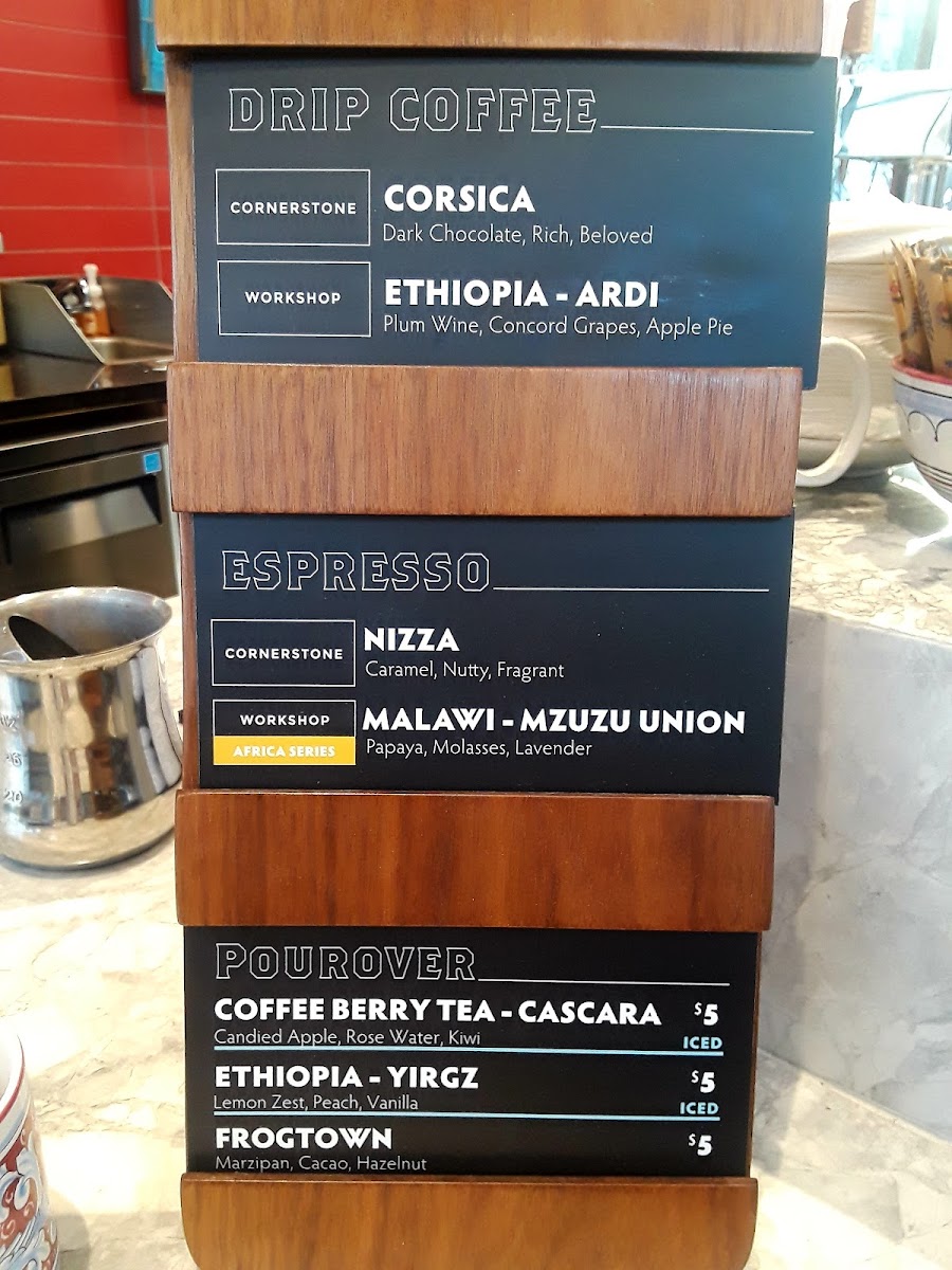 Menu La Colombe Coffee-9