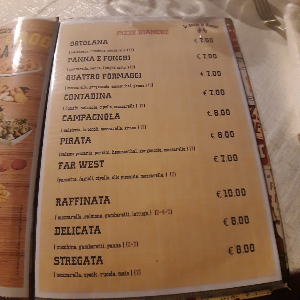 Menu La Contea Di Hazzard-3