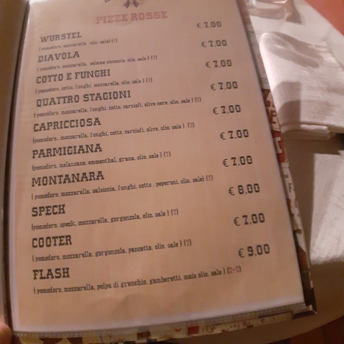 Menu La Contea Di Hazzard-7
