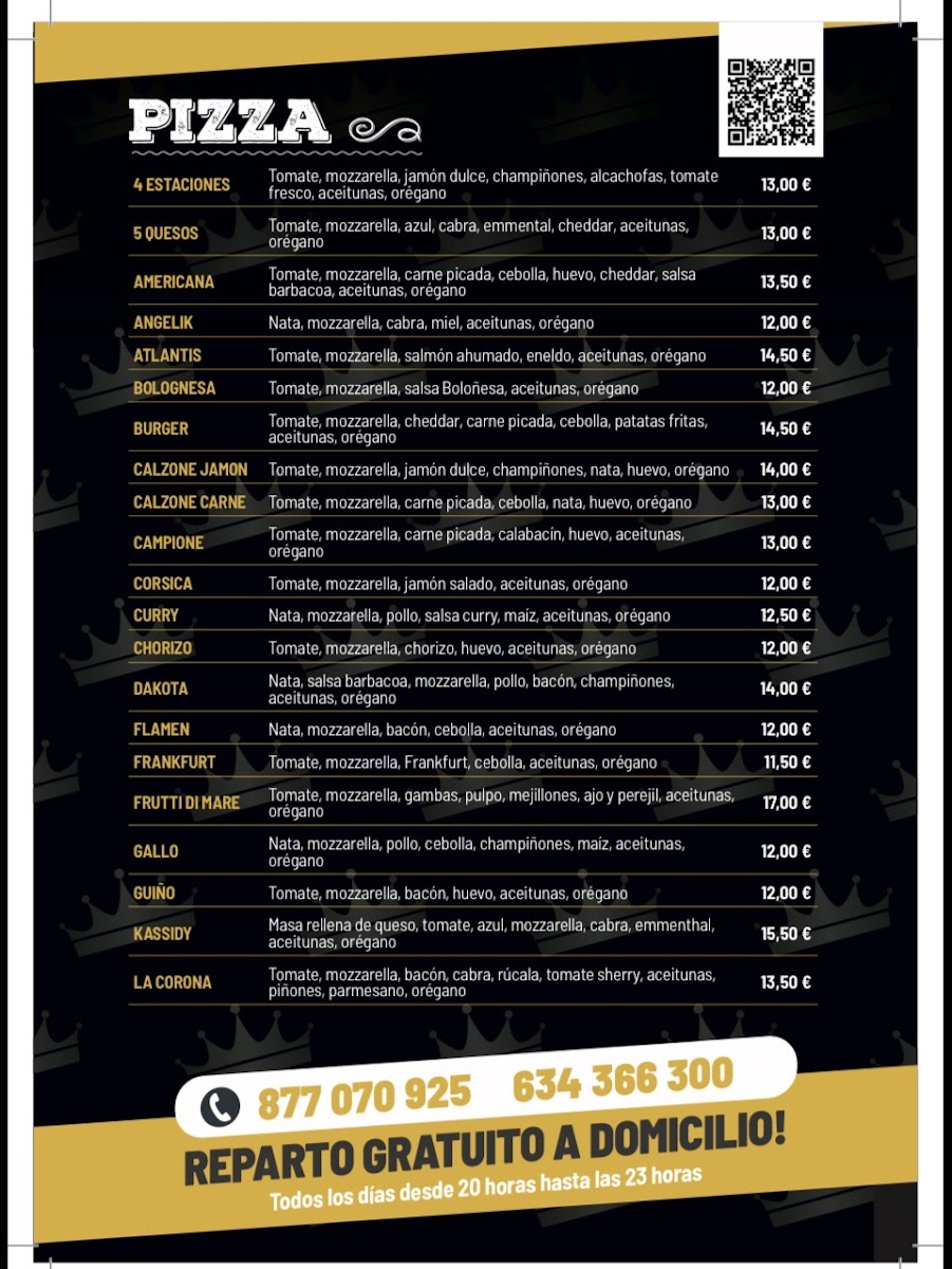 Menu La Corona Tapas-2