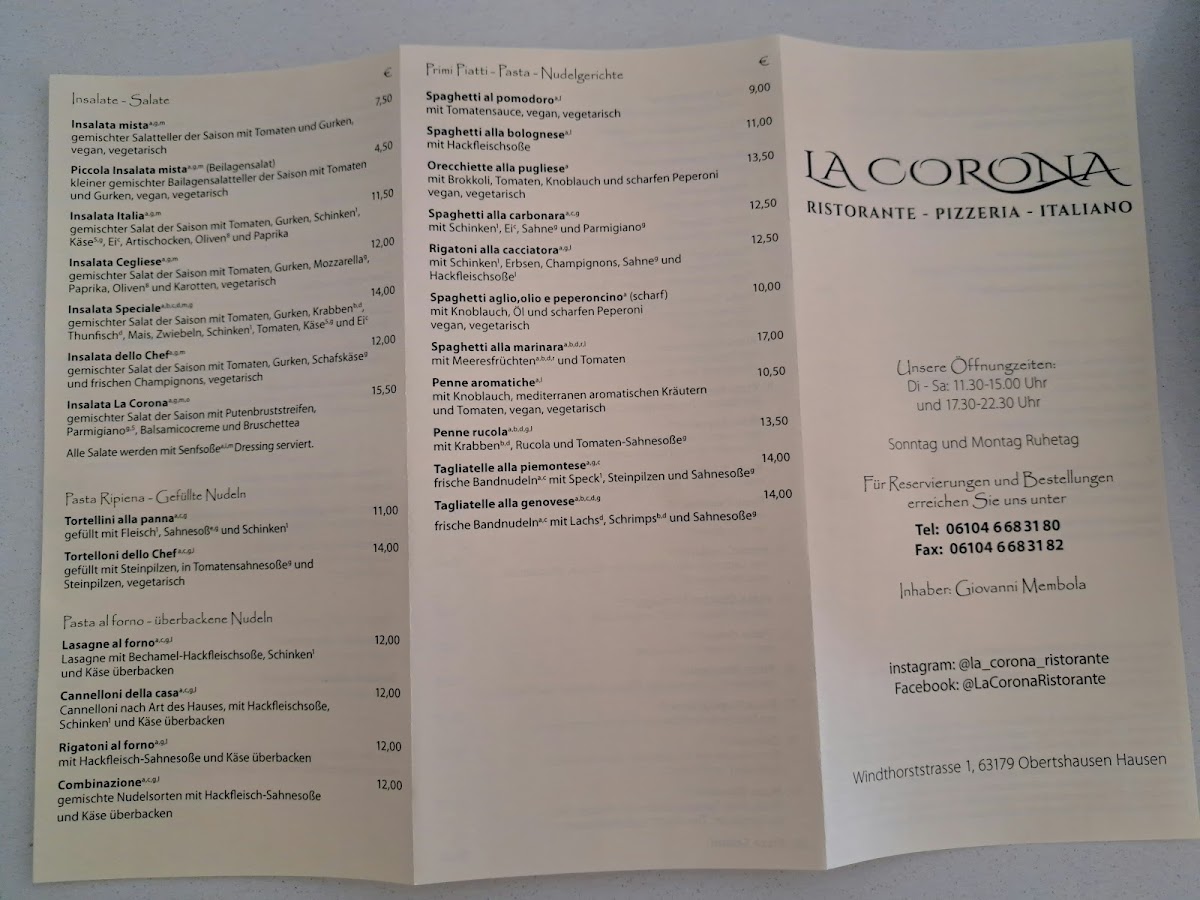 Menu La Corona-2