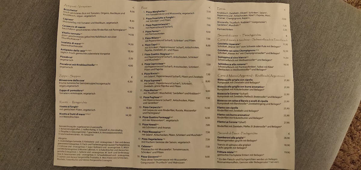 Menu La Corona-3