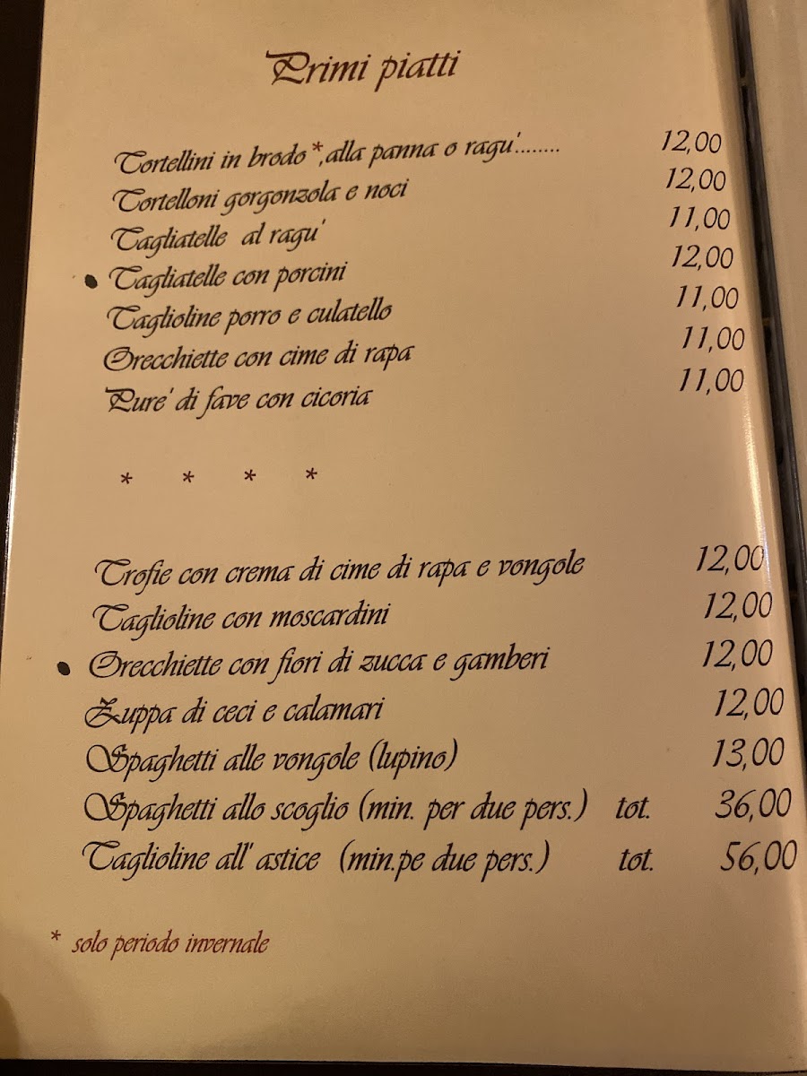 Menu La Corte Dei Ghiottoni “Cucina Mediterranea”-1