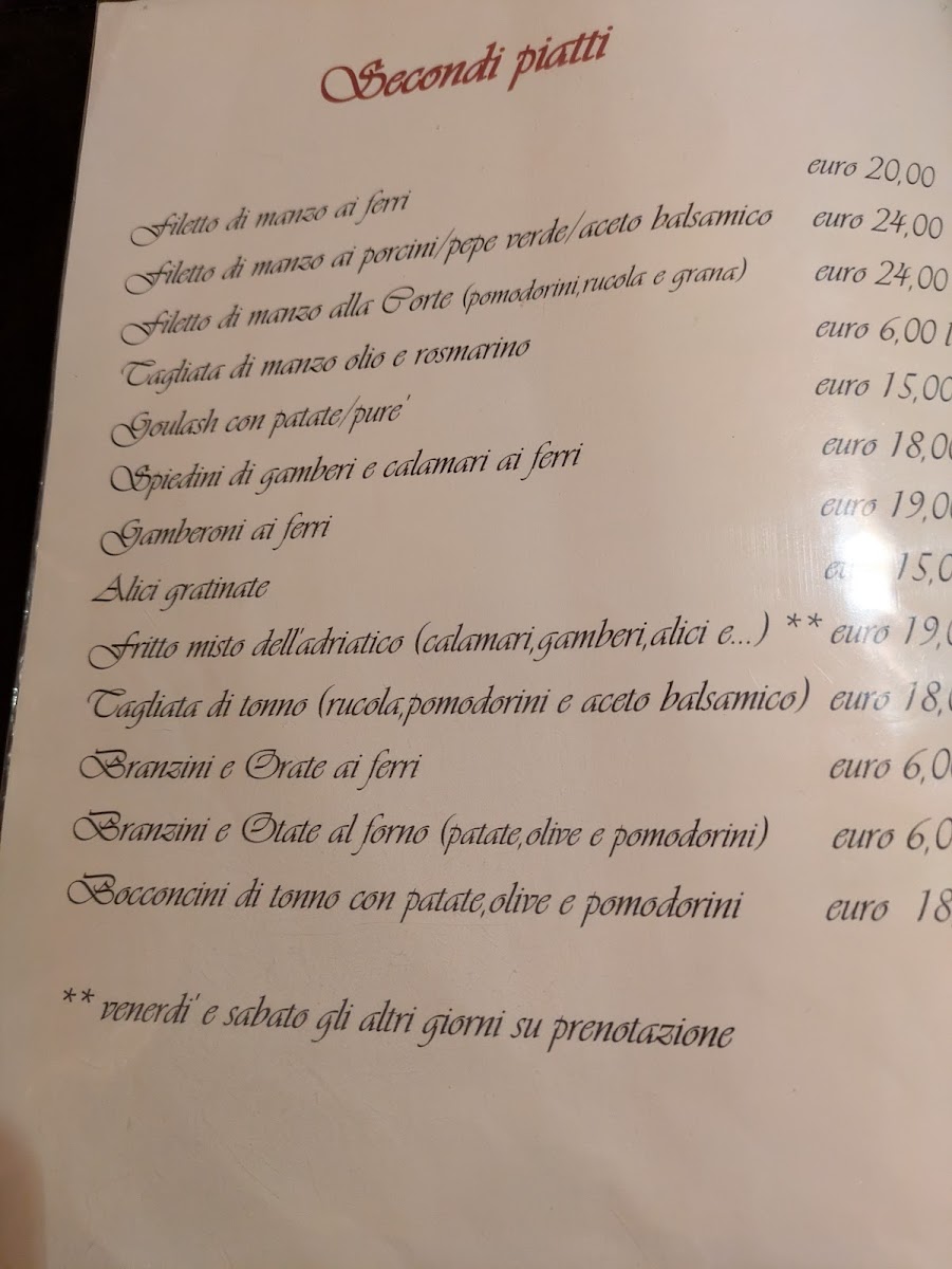 Menu La Corte Dei Ghiottoni “Cucina Mediterranea”-10