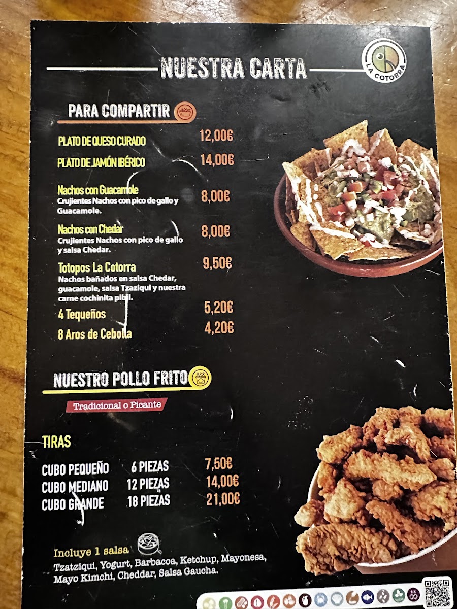 Menu La Cotorra Food Plaza-1