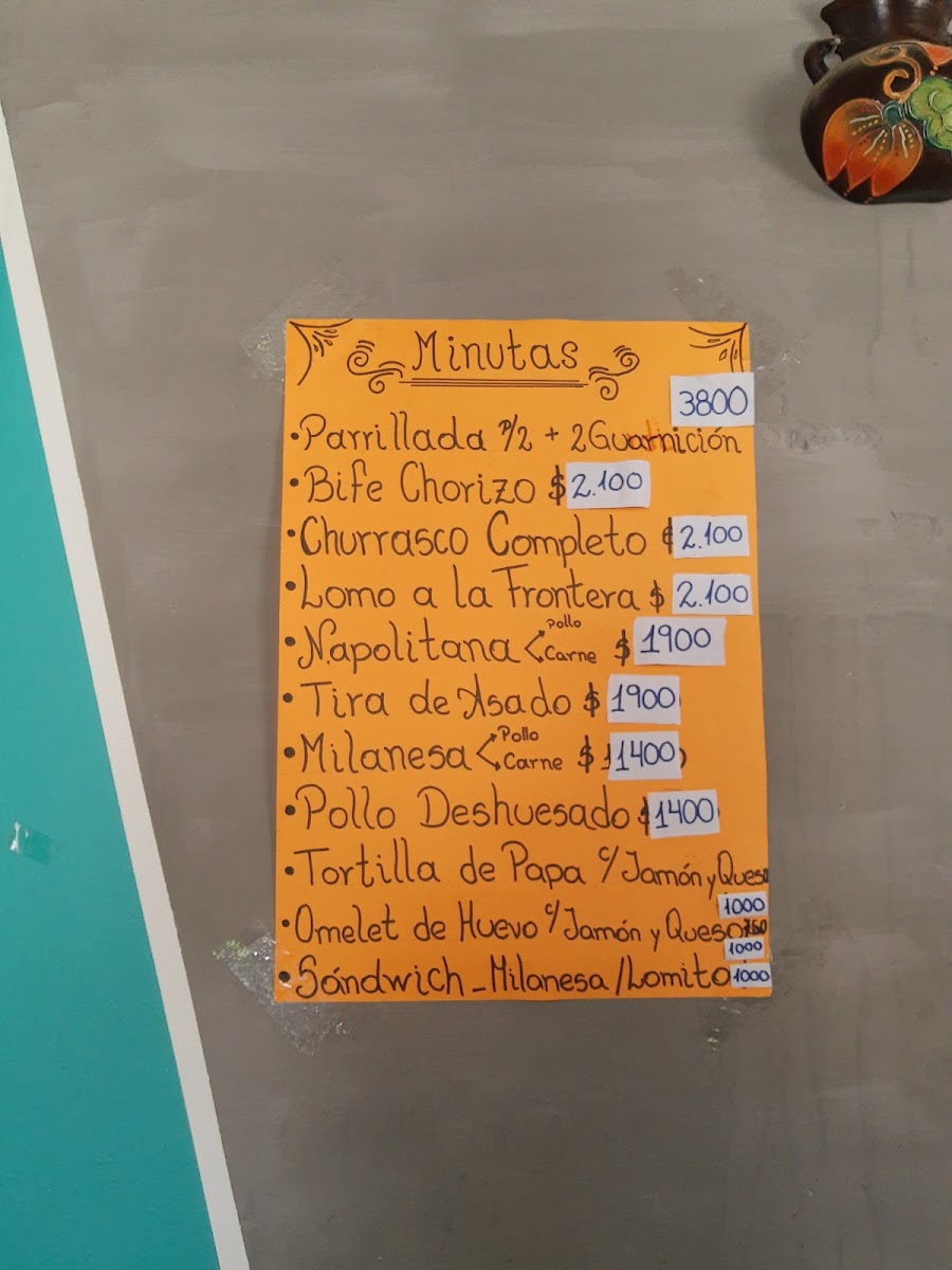 Menu La Coyita Restaurante-2