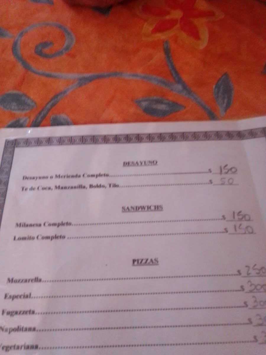 Menu La Coyita Restaurante-3