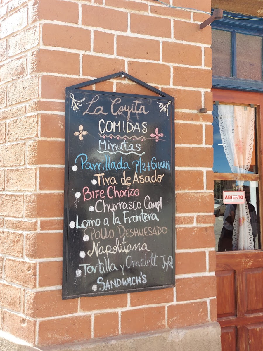Menu La Coyita Restaurante-4