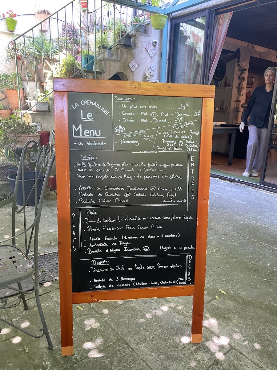 Menu La Crémaillère-2