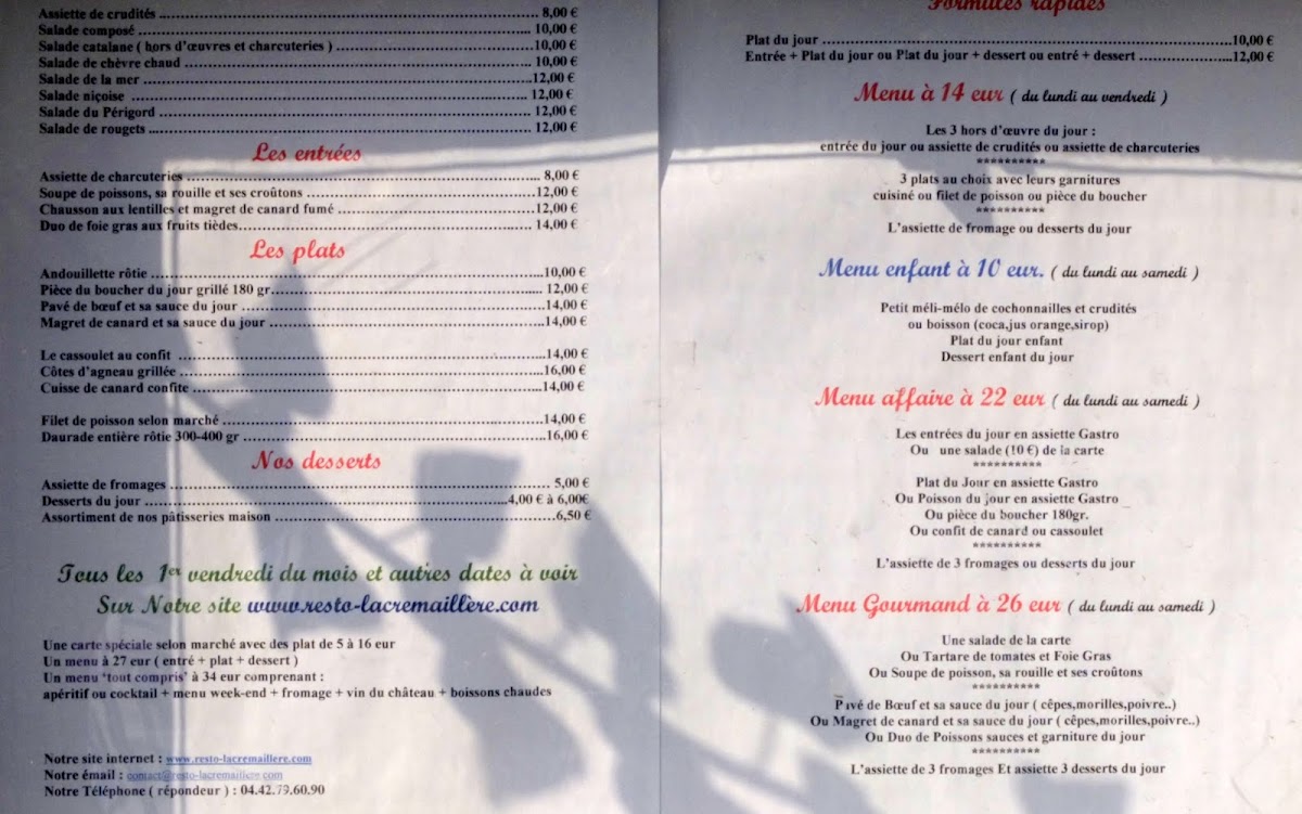Menu La Crémaillère-7