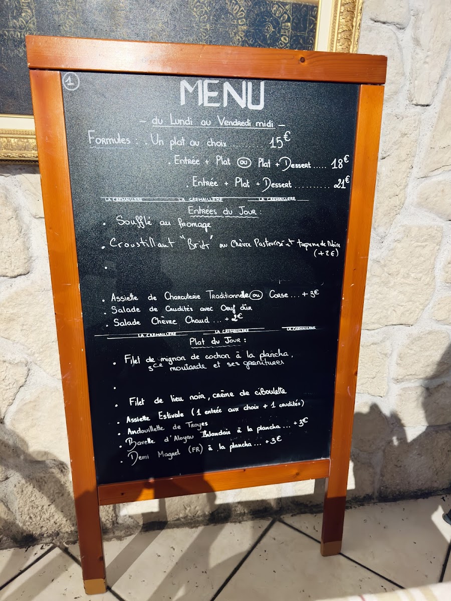 Menu La Crémaillère-8