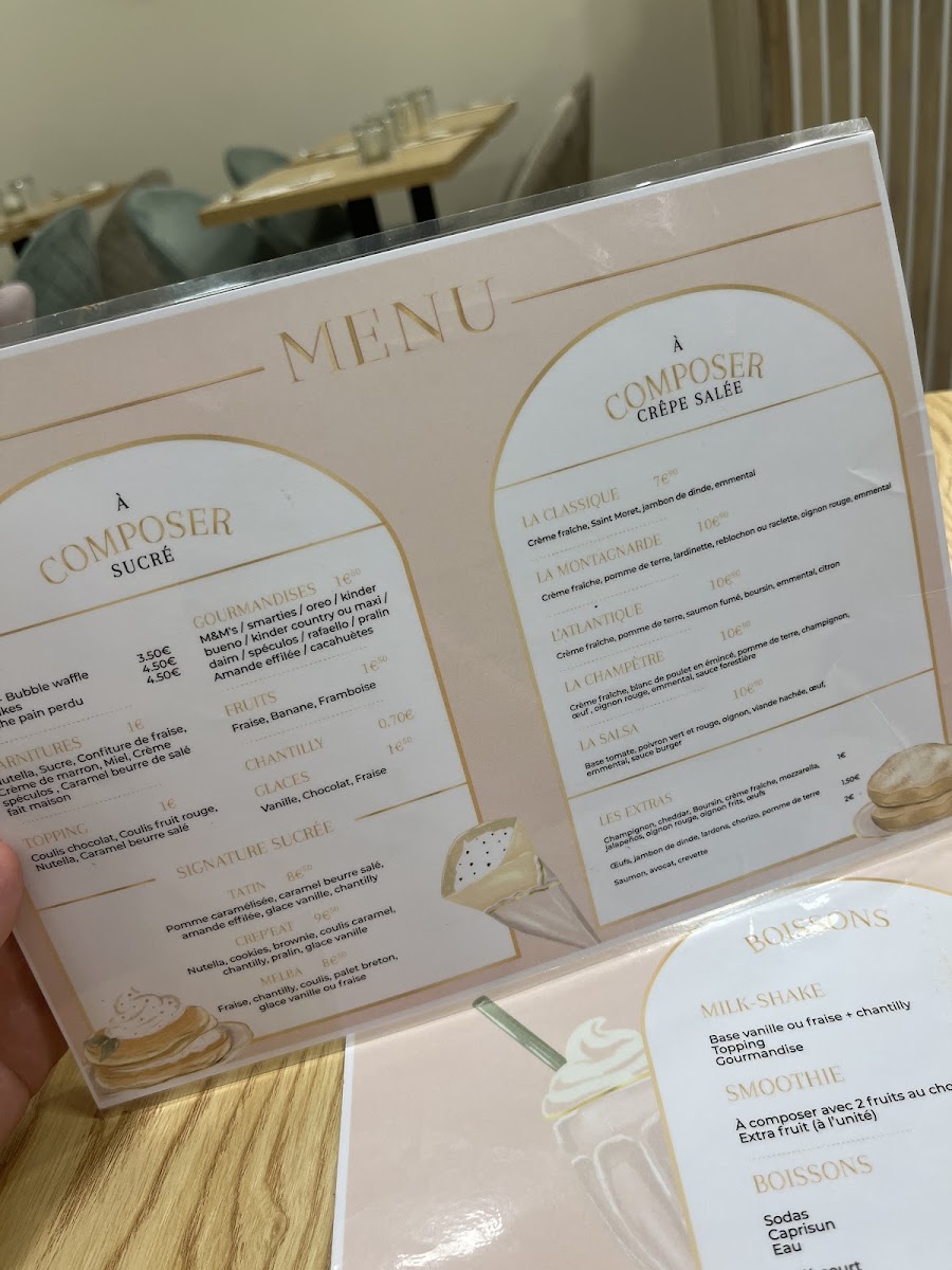 Menu La Crêperie Gourmandises-3
