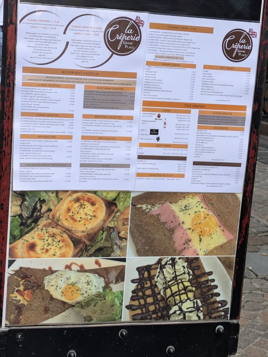 Menu La Crêperie Grand Place-5