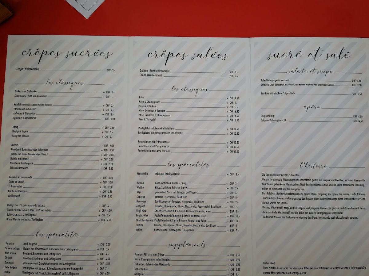 Menu La Creperie-8