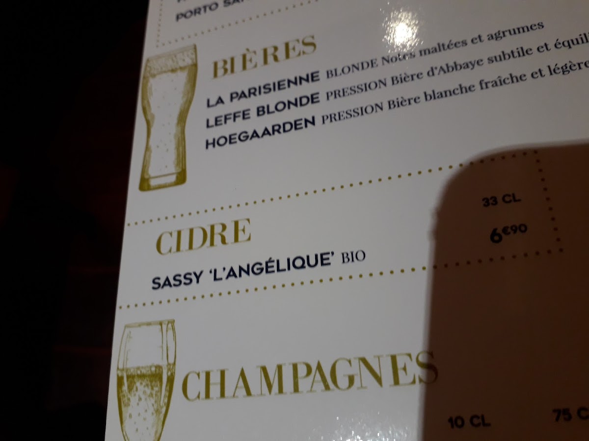 Menu La Criée Rosny Sous Bois-5