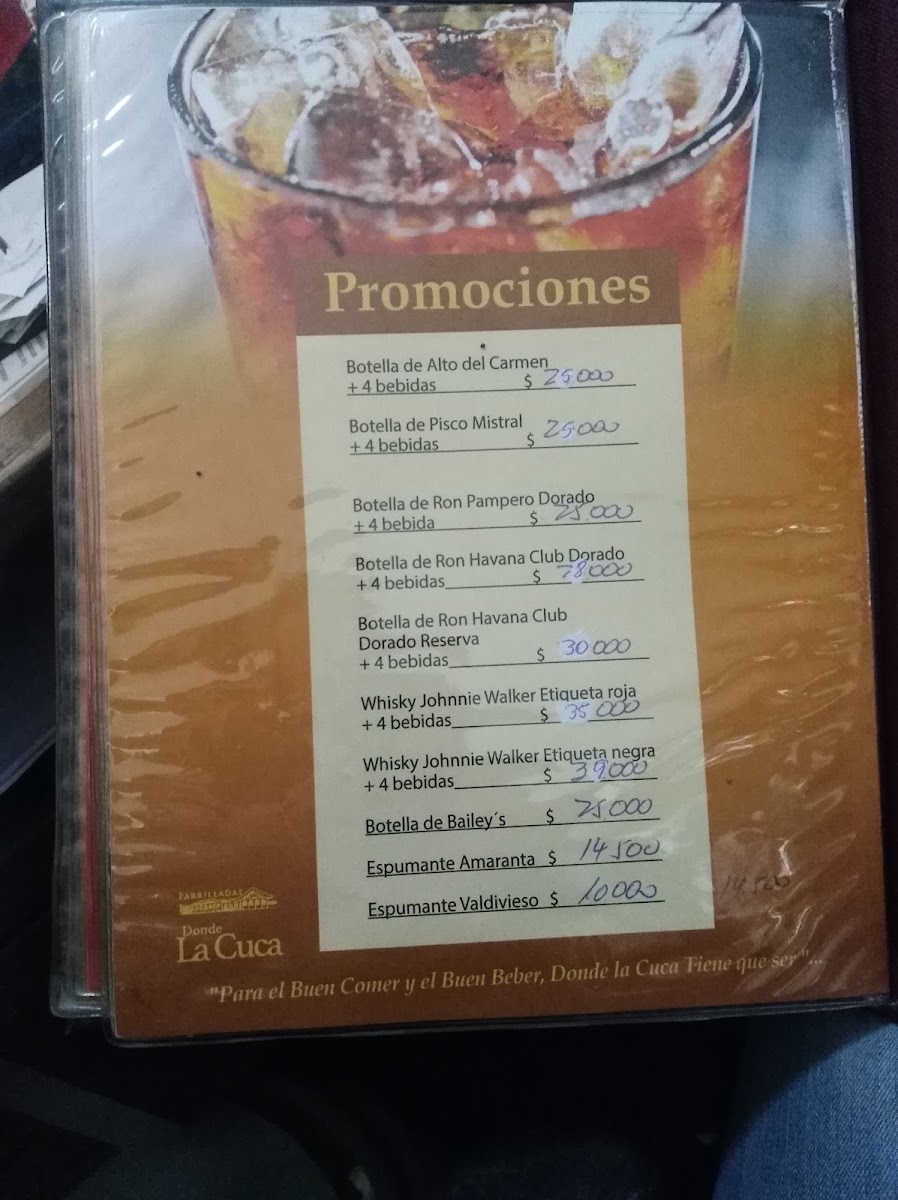Menu La “Cuca”, Centro De Eventos-3