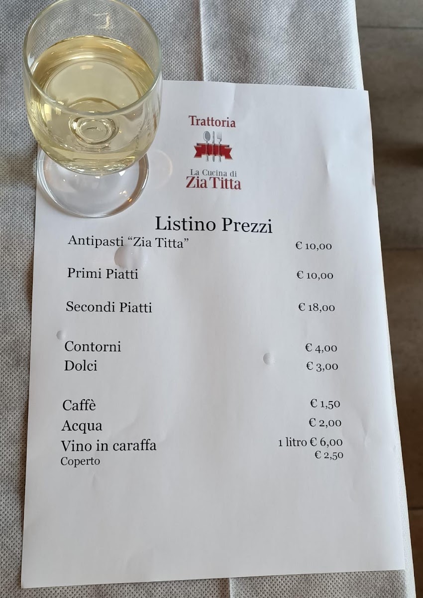 Menu La Cucina Di Zia Titta-4