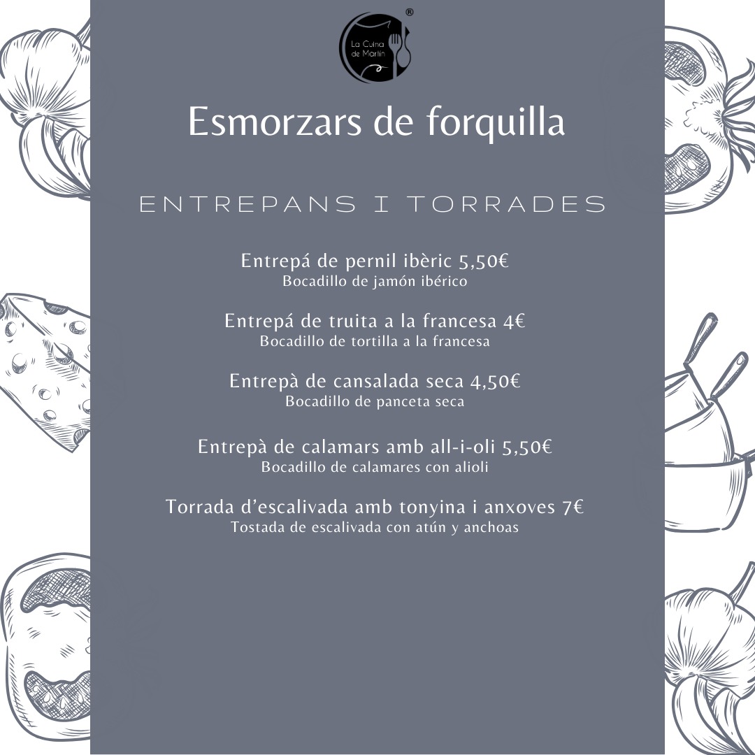 Menu La Cuina De Martín-2